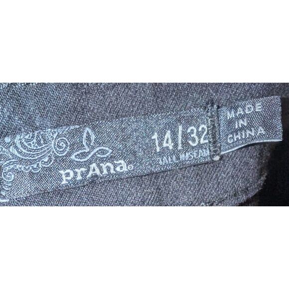 Womens Prana Kayla Jeans Size 14 Black 5 pocket Slim Fit - Picture 4 of 6